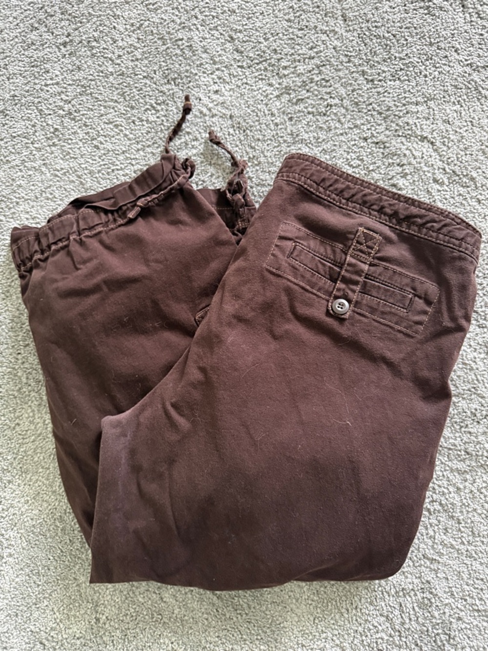 Prana organic cotton cargo pants